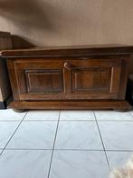Eiken dekenkist of tv kast, Ophalen, Gebruikt