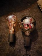 Twee stoere lampen, Huis en Inrichting, Ophalen, Zo goed als nieuw, Minder dan 50 cm