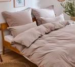 Blumtal Dekbedovertrek Taupe 155x220 + sloop, Eenpersoons, Beige, Dekbedovertrek, Nieuw