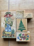 Houten stempels, Hobby en Vrije tijd, Ophalen of Verzenden, Zo goed als nieuw, Houten stempel