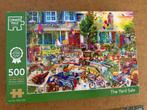 Puzzel - Corner Piece - 500 st - Yard Sale - rommelmarkt, Hobby en Vrije tijd, Ophalen of Verzenden, 500 t/m 1500 stukjes, Zo goed als nieuw