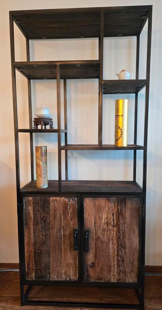 Haco Wonen Konan Boekenkast - 85x38x193, Huis en Inrichting, Kasten | Stellingkasten, Zo goed als nieuw, Ophalen