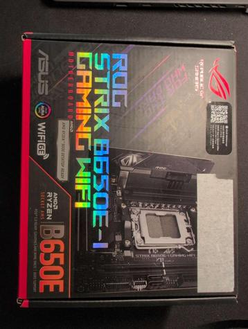 ASUS ROG STRIX B650E-I Gaming Wifi Motherboard beschikbaar voor biedingen