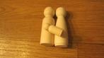 Peg doll 3-delig setje Jozef-Maria en baby Jezus * Nieuw *., Hobby en Vrije tijd, Ophalen of Verzenden, Nieuw, Materiaal