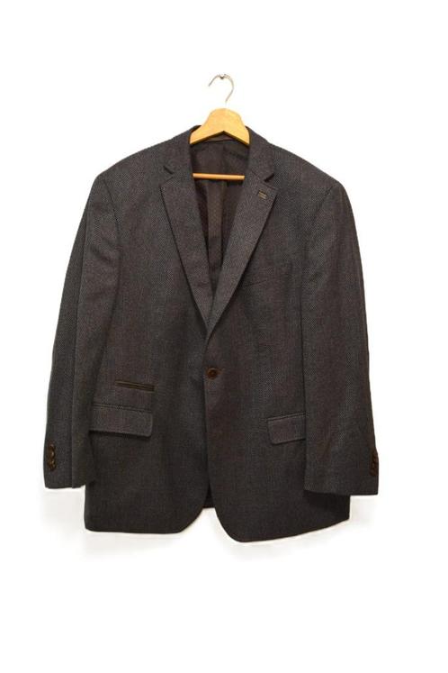 Carl Gross Reda dark black sportcoat blazer MAAT 27 44S, Kleding | Heren, Kostuums en Colberts, Zo goed als nieuw, Maat 48/50 (M)