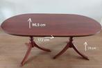 Eettafel mahonie, Huis en Inrichting, Tafels | Eettafels, Ophalen, Gebruikt, 50 tot 100 cm, Vijf personen of meer