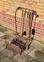 Open haard set, Ophalen, Vrijstaande haard, Houthaard