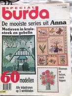 special burda de mooiste series uit Anna 1988, Ophalen of Verzenden, Gebruikt, Handborduren, Patroon