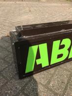 Vintage ABN Bank Lichtbak Reclame, Verzamelen, Ophalen of Verzenden, Gebruikt, Lichtbak of (neon) lamp
