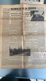 Dagblad van het Noorden van 11 November 1956, Verzamelen, Tijdschriften, Kranten en Knipsels, 1940 tot 1960, Krant, Ophalen of Verzenden