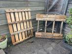 2 soorten pallets gratis, Doe-het-zelf en Verbouw, Hout en Planken, Ophalen, Gebruikt