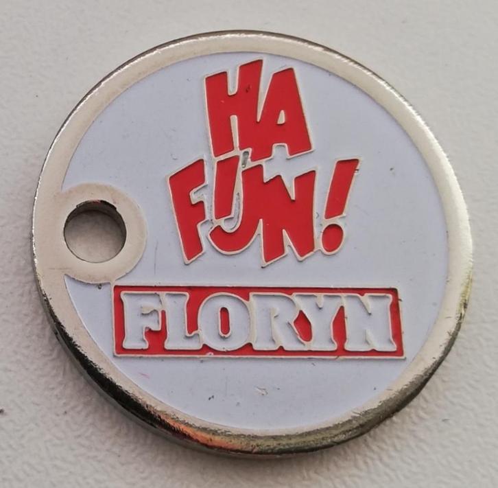Winkelwagenmuntje Ha Fijn borrel van Florijn, Verzamelen, Winkelwagenmuntjes, Ophalen of Verzenden