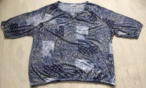Shirtje maat 56 van C&A (Yessica), Kleding | Dames, Grote Maten, Zo goed als nieuw, Shirt of Top, Blauw, Ophalen of Verzenden