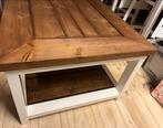 Houten salontafel, dressoir en eettafel, Ophalen, Gebruikt, 100 tot 150 cm, Eikenhout