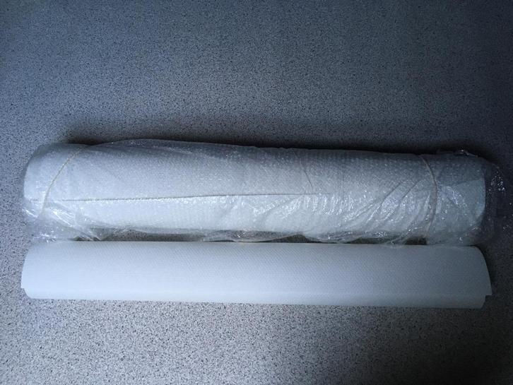 Glasweefsel voorgeschilderd ruit 160gr 30+ meter (GW403-50), Huis en Inrichting, Stoffering | Behang, Wit, 25 tot 50 m², Ophalen