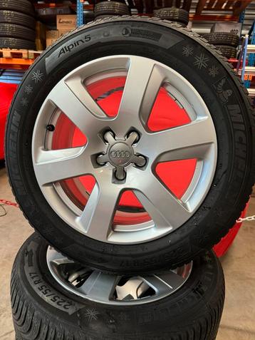 Originele 17” Audi A6 Allroad winterset 225/55R17 Michelin beschikbaar voor biedingen