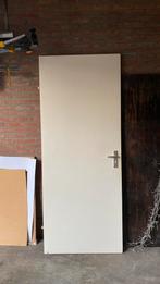 Opdekdeur badkamer met slot 83x211cm, Ophalen, 80 tot 100 cm, Binnendeur, Zo goed als nieuw