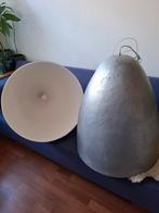 2x Merk Kunstlicht, Bullit 60 hanglamp betonlook metallook, Huis en Inrichting, Lampen | Hanglampen, Ophalen, Kunststof, 50 tot 75 cm