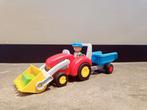 Playmobil 1, 2, 3 tractor, Complete set, Zo goed als nieuw, Ophalen