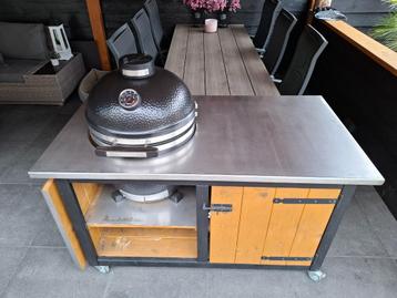 RVS werkblad voor bbq meubel beschikbaar voor biedingen