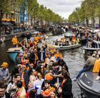 Sloep Koningsdag te huur Amsterdam, Gebruikt, Ophalen of Verzenden, Oranje of Koningsdag