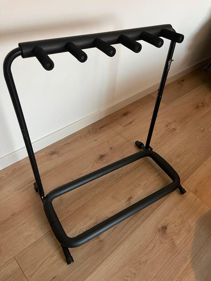 Gitaarstandaard voor 5 gitaren, Muziek en Instrumenten, Instrumenten | Toebehoren, Gebruikt, Akoestische gitaar, Ophalen