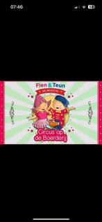 Fien en teun de musical 4 keer, Tickets en Kaartjes, Drie personen of meer