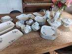 Prachtig antiek/vintage servies met bloemmotief., Ophalen