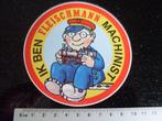 sticker ik ben fleischmann machinist treinen modeltreinen, Verzamelen, Verzenden, Zo goed als nieuw, Merk