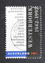 nvph 1531 gestempeld kamp Westerbork 1992, Verzenden, Na 1940, Gestempeld