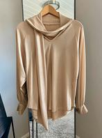 Mooie blouson met sjaalkraag, camel, maat L/XL, valt soepel, Ophalen of Verzenden, Zo goed als nieuw, Maat 42/44 (L), Beige