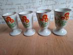 Vintage ijsbekers jaren '70 - set van 4, Huis en Inrichting, Keuken | Servies, Ophalen of Verzenden, Nieuw