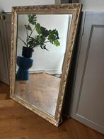 Gouden spiegel, Huis en Inrichting, Woonaccessoires | Spiegels, Ophalen, Gebruikt, 50 tot 75 cm, 100 tot 150 cm