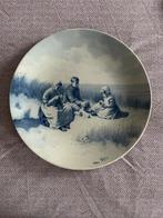 Porceleyne Fles delfts blauw antiek wandbord 30 cm puntgaaf, Ophalen of Verzenden