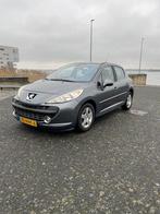 Peugeot 207 1.4 VTI 16V 5DRS 2008 Grijs, Auto's, Voorwielaandrijving, Stof, Zwart, 1153 kg