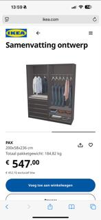 Gratis Ikea Pax kast - Zelf demonteren in Zaandam, Ophalen, Overige materialen, Gebruikt, 200 cm of meer