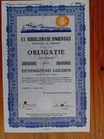 NS - Nederlandsche Spoorwegen - 1957, Verzamelen, Spoorwegen en Tramwegen, Ophalen of Verzenden, Gebruikt, Trein, Overige typen