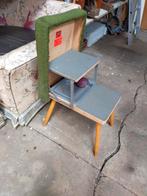 Vintage tacke trapje krukje twee in èèn, Antiek en Kunst, Curiosa en Brocante, Ophalen