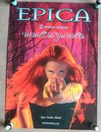 Epica vintage poster gesigneerd door Simone long time ago lp, Verzamelen, Ophalen of Verzenden, Zo goed als nieuw, A1 t/m A3