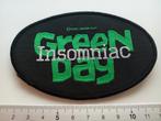 Green Day zeldzame insomniac vintage 1995 patch g186, Verzenden, Nieuw, Kleding
