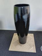 Te koop grote, hoge bloempot voor binnen, Tuin en Terras, Rond, Binnen, Zo goed als nieuw, Aardewerk