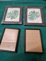 fotolijsten zwarte rand vier stuks, Ophalen of Verzenden, 'T Olde Gre-j, Info@toldegrej.nl, Endepoelstraat 20f Didam