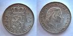 Rijksdaalder 1961 zilver Pr/FDC, Verzenden, Koningin Juliana, 2½ gulden, Zilver