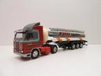 Scania 143 Streamline  '' Föll spedition ''  Herpa, Ophalen of Verzenden, Zo goed als nieuw, Bus of Vrachtwagen, Herpa
