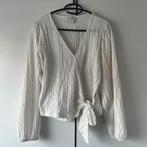 Cotton club overslag blouse wit size S, Ophalen of Verzenden, Wit, Zo goed als nieuw, Maat 36 (S)