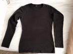 Pauw T-shirt donkerbruin, mt 36/38 luxueus  longsleeves, Bruin, Ophalen of Verzenden, Zo goed als nieuw, Lange mouw