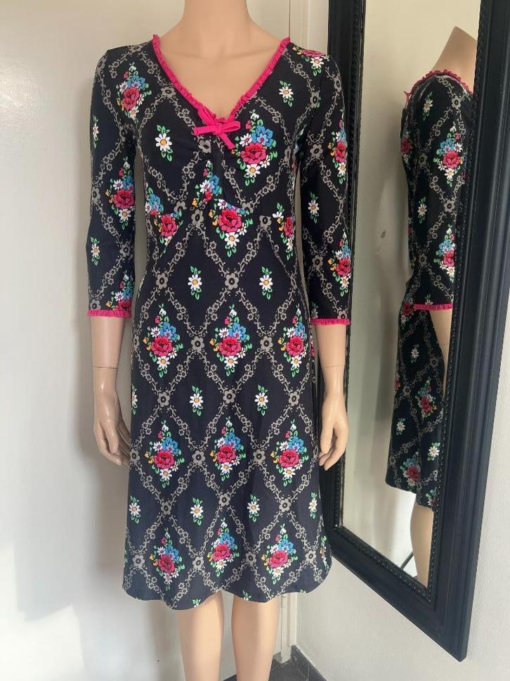 TANTE BETSY   mooie jurk  MAAT S  NIEUW EMT LABEL, Kleding | Dames, Jurken, Nieuw, Maat 36 (S), Knielengte, Ophalen of Verzenden