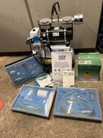 Complete Airbrush Set - HBM Machines, Ophalen of Verzenden, Zo goed als nieuw, Minder dan 200 liter/min, Olievrij