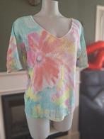 Caroline Biss mooie kleurrijke trui opengewerkt 40, Maat 38/40 (M), Overige kleuren, Verzenden, Zo goed als nieuw