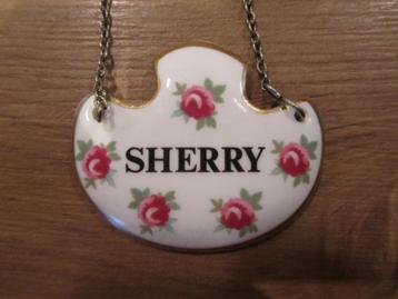 Vintage sherry hanger beschikbaar voor biedingen